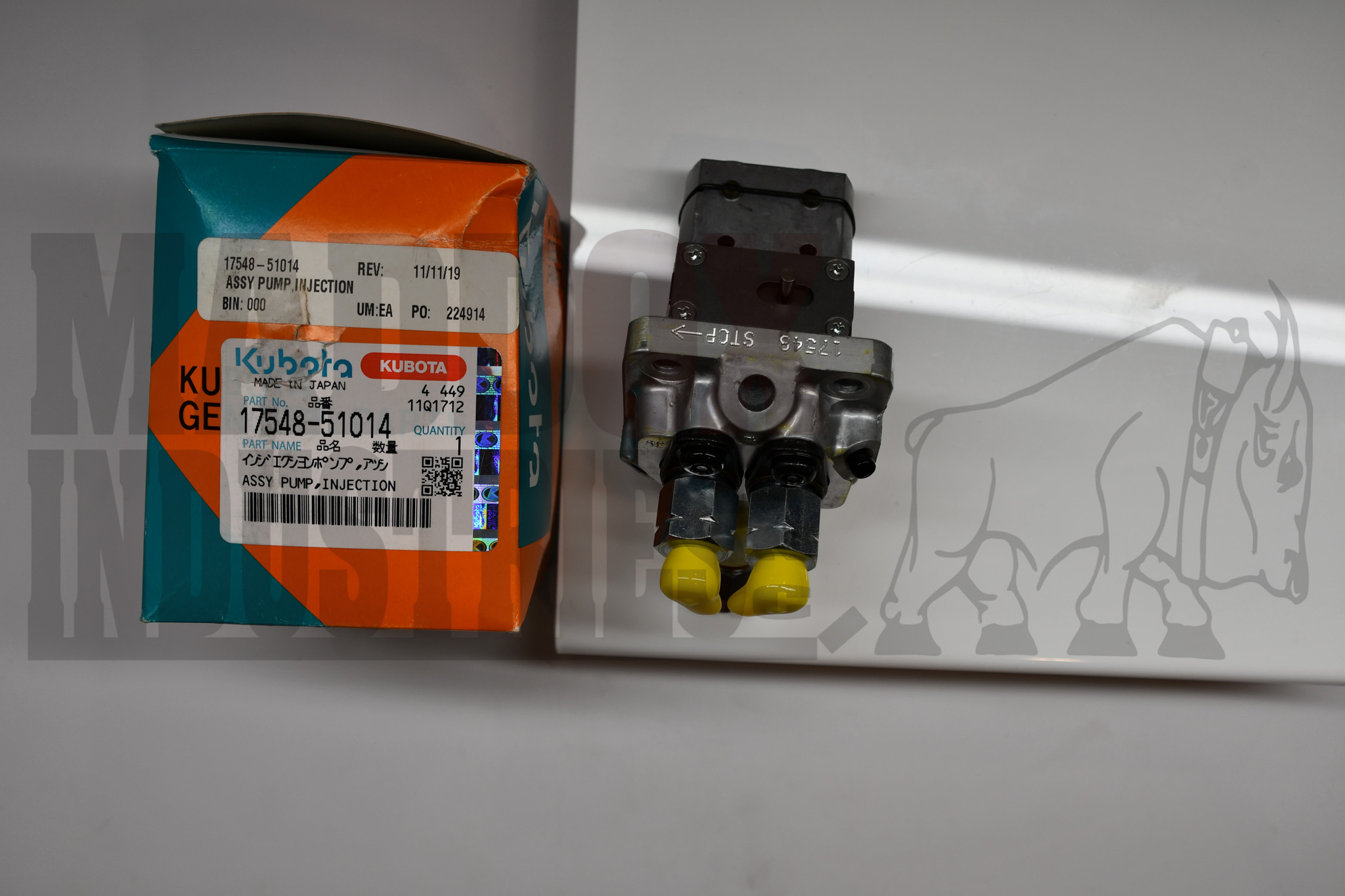 Kubota 17548-51014 Injection Pump